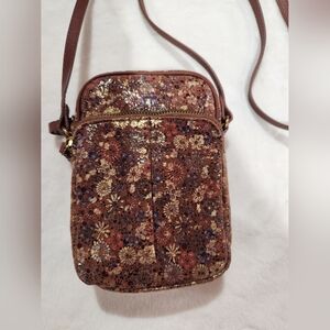 American Leather Co. Cleveland Floral Crossbody